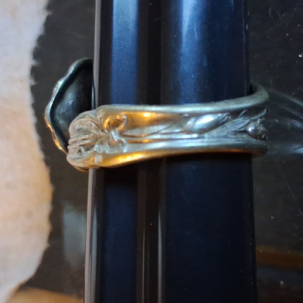 Keystone Oneida Silver Spoon Ring - image 2